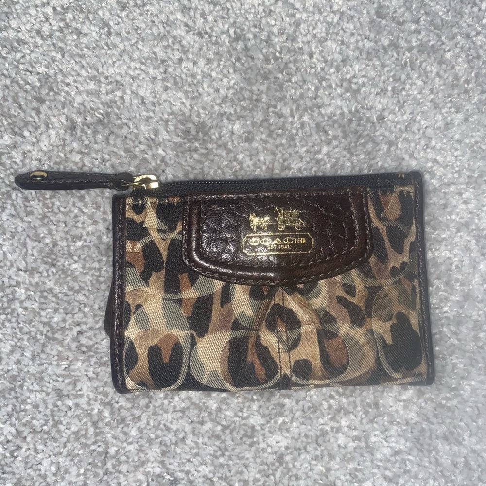 Coach Leopard Wallet